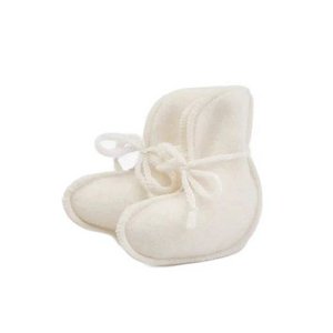 Baby-/Neugeborenensocken – Merinowolle – Natur
