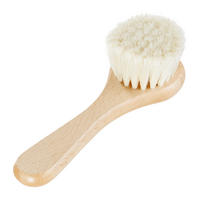 Baby hair brush - goat hair