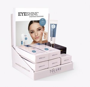 Tolure Eyeshine Hyaluron Display (6pcs) + 12 Sachets.