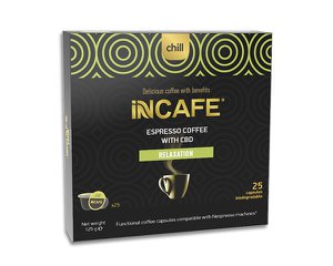 iNCAFE CHILL espresso coffee, 25 Nespresso comp. capsules
