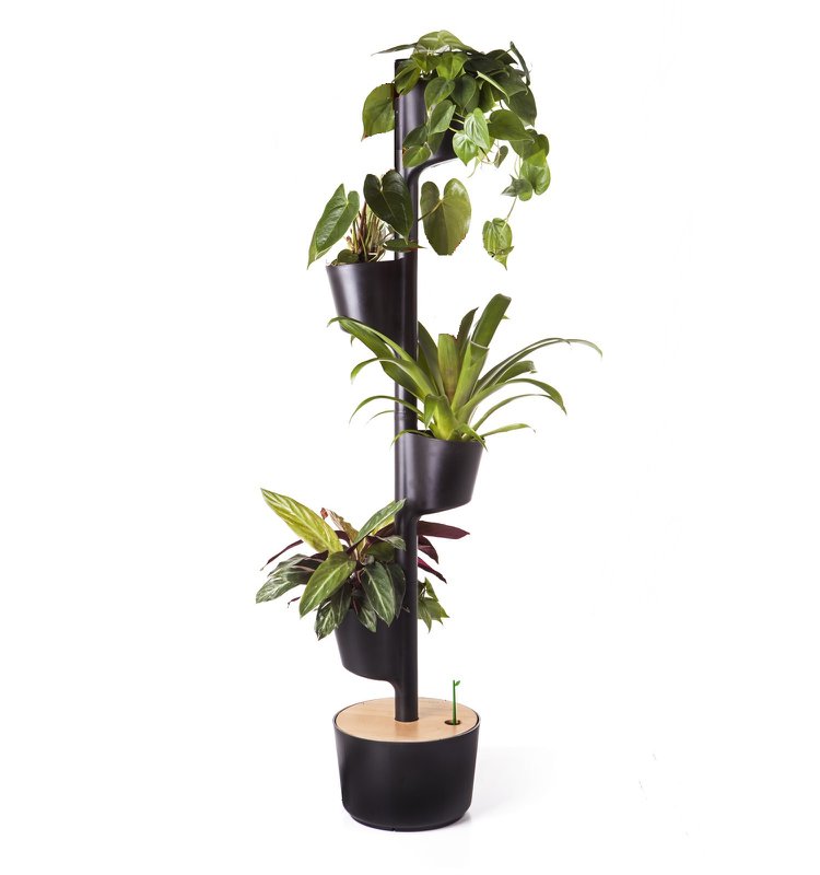 WIFI self-watering vertical planter 4 pots