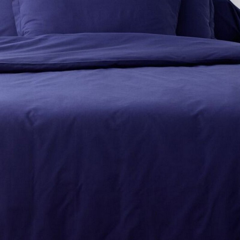 DUVET -DÆKNING 240x260 + 2 Pillowcases 65x65 Blå bomuld