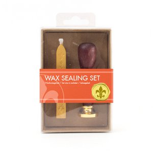 Wax sealing set, Fleur de Lys