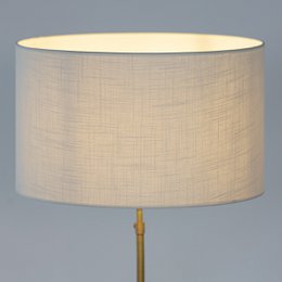  Rectangular lamp shade made of raw linen material, measuring 40x40x24 inches.