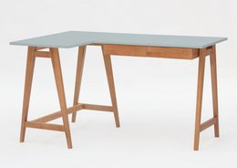LUKA L-Shaped Desk Left/Right Handed 135x85cm