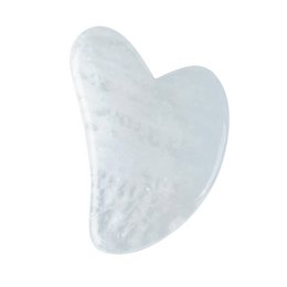Gua sha - Naturalny kryształ górski - Akcesoria do masażu - Lifting twarzy - Bezpłatna osłona