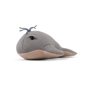 Teddy 30 cm - Willie the whale Grey
