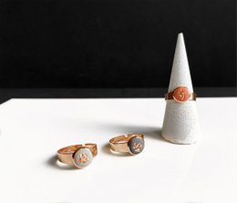 RING // beton | Rose