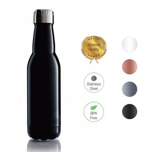 Thermosfles Zwarte Fles 0,5 liter