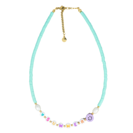Surf Necklace | Mint | Summer