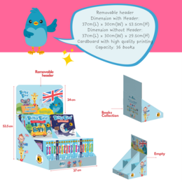 NEW CUSTOMER PROMO PACK "BESTSELLERS": SHELF UNIT + 32 BOOKS + FREE SAMPLE BOOKS