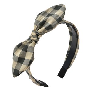 Hair band Ladies Black White Synthetic Hair Tires Women