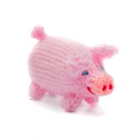 Knitted pig, small