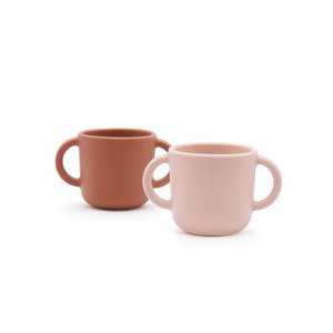 TRAININGSBECHER-SET - BLUSH / TERRAKOTTA