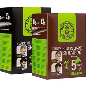 Coloring Shampoo Black or Brown - 250ml