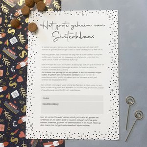 Das große Geheimnis von Sinterklaas - Vertrag