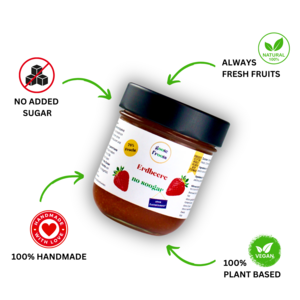 Fruit spread SUGAR-FREE strawberry 76% fruit