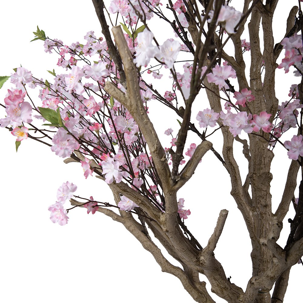Kunst Kersenbloesem 190x190x300 cm Roze Kunststof