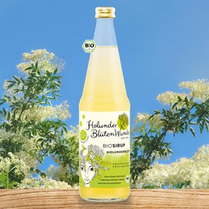 Organic elderflower elderflower miracle syrup