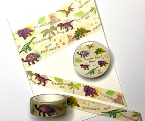 Dino Masking Tape / Washi Tape
