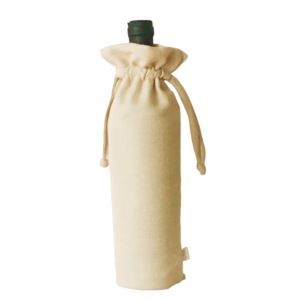 Wine bottle bag 30x8.5 linen