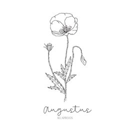 Fødselsblomst flise | oktober