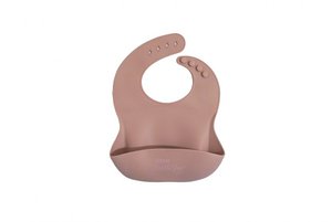 Silikonlätzchen pastellrosa 30x23 cm Little Isabelle Rose