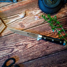 IZUMI ICHIAGO Uitbeenmes "Professional Chef Knives" gemaakt van Japans High Carbon Roestvrij Staal