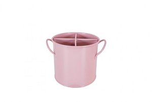 Rosa Utensilienhalter 14x13 cm Isabelle Rose