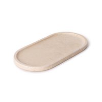 Travertine tray ovaal 30x15cm