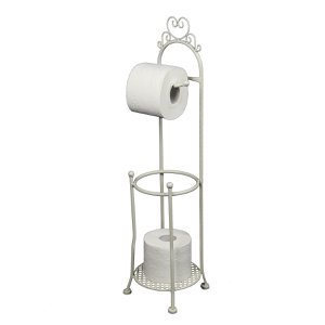 Toiletrolhouder antiek wit