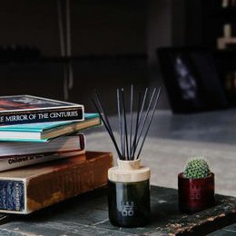 WOO Reed Diffuser | Upcycled vinflaske | Grøn | 100 ml