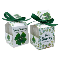 Wenskaarsje Met Bedeltje - "Veel Succes"