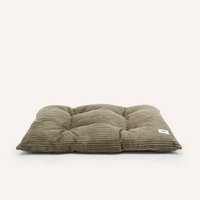 Green Corduroy Dog Bed Cushion, Bela