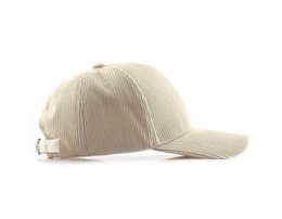 Legend Cap Basic - eindbaas - Corduroy - White