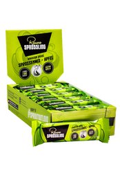 18 x sprout bars sprout mix apple, snack bars with apple flavor, made with sprouted grains, high in protein and fiber, vegan and gluten-free.