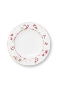 Deep Plate Jolie Dots Gold Pink 21.5cm