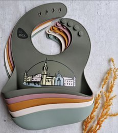 Silicone Bib Breda Burlwood