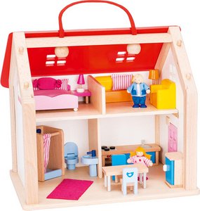 Puppenhaus - Koffer Puppenhaus