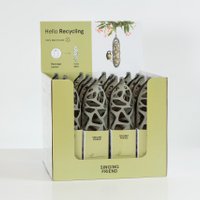 16 x Sam 100% recycled plastic bird feeder in counter box