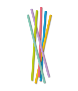 Papieren rietjes - Feeststippen