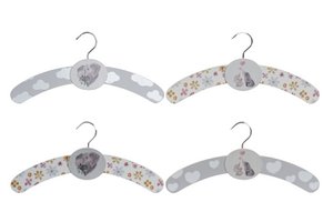 HANGER WOOD METAL 35X1,2X16 ELEPHANT 4 ASSORTMENTS. BE173918