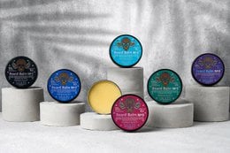 Beard Balm No. 1 - Premium quality beard balm with natural ingredients for beard care. Moisturizes and conditions facial hair.