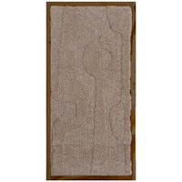 Wall decoration Devin Beige - Wool Hanging 40 x 80 cm
