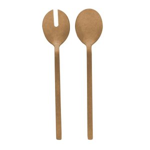 Leeff Salatbesteck Charlot Roségold