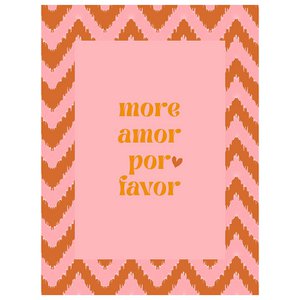Card - More amor por favor