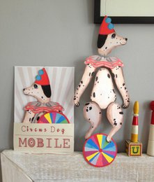 Børnehave Circus Dog Kinetic Mobile