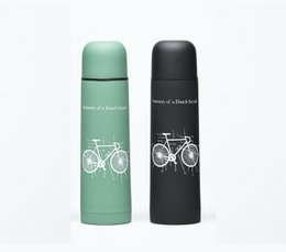 Retulp Insulated double wall Flask 500ML - Green Bicycle
