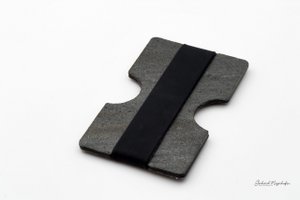 "Deep Black" card holder