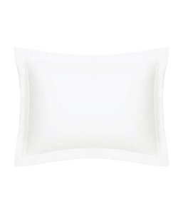 Viešbučio satino pagalvės užvalkalas Solid Optical White